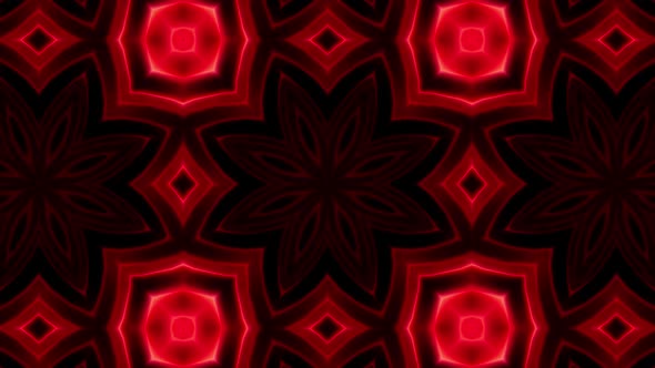 Red Kaleidoscope Loop 4K 08 alt