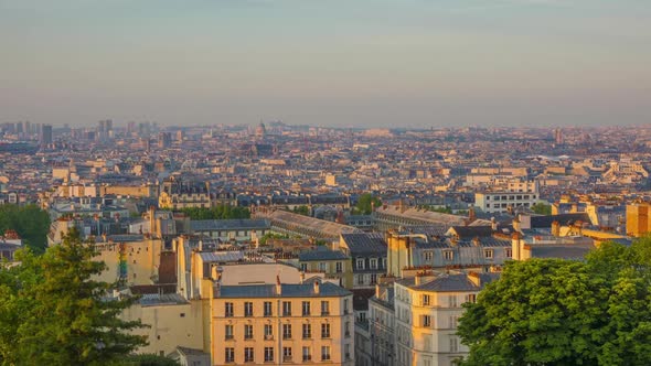 Morning Panorama of Paris