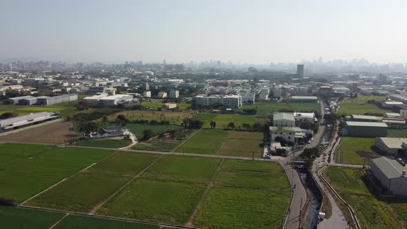 The Aerial view of Taichung alt