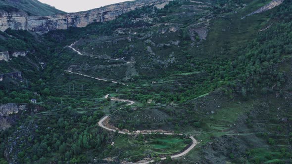 Incredible Serpentine in the Mountains