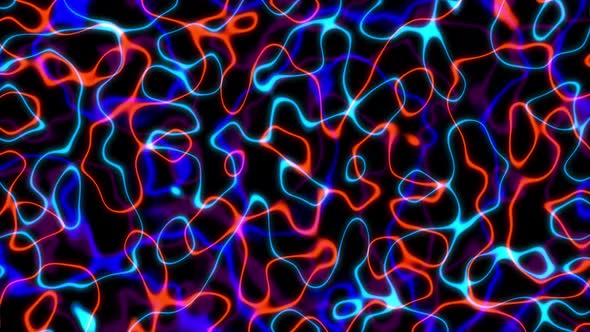 Abstract Colorful Neon Background