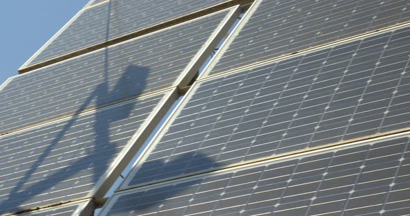 Solar battery panels alt