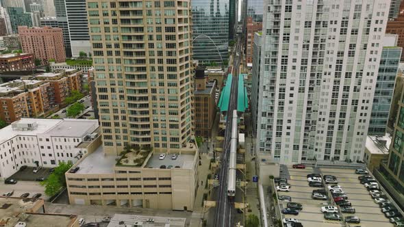 Glass Concrete Design Business Offices Buildings in the Center of the City alt