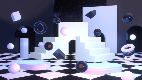 Modern Building In Outer Space alt