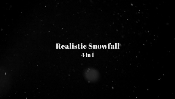 Realistic Snowfall - 4 In 1 alt