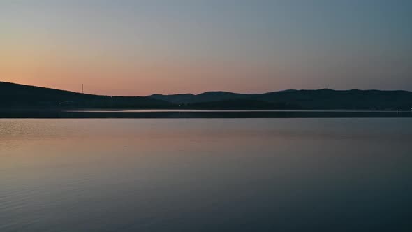 Summer Sunset Lake