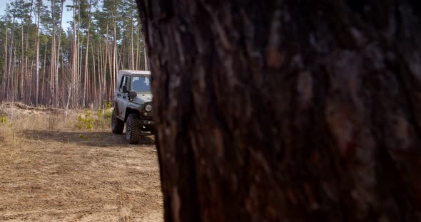 Off Road Car Niva Uaz