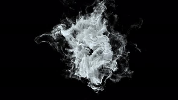 Turbulent Smoke