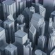 4k Video of Aerial View To the City In 3d - VideoHive Item for Sale