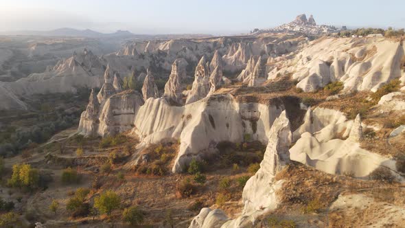 Aerial View Cappadocia Landscape alt