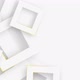 White And Gold Rectangle Background  1 Looped - VideoHive Item for Sale