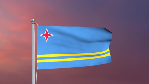Aruba Flag