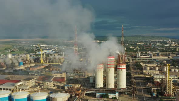 Oil and Gas Refinery Plant alt