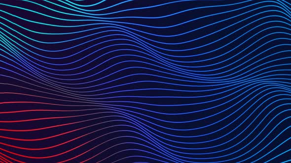Abstract digital particle wave technology background alt