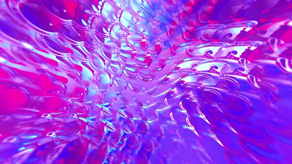 Colorful Wavy Abstract Pattern