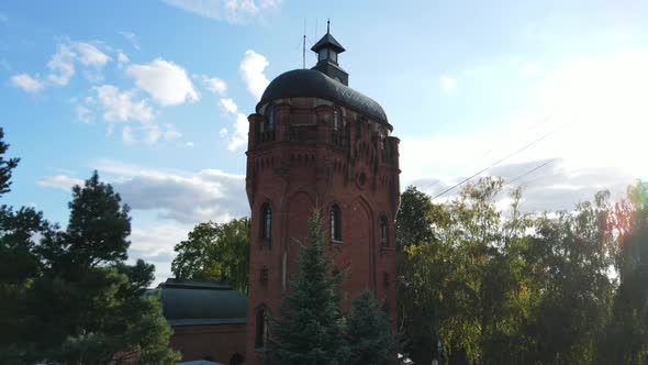 Aerial Shot the City Zhytomyr alt