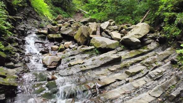 Mountain Stream Waterfall