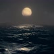 Dark Sea With Moon - VideoHive Item for Sale