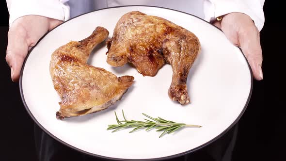 Chef Presents Chicken Confit alt