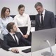 Corporate Business Team Discussing Project in front of Computer - VideoHive Item for Sale