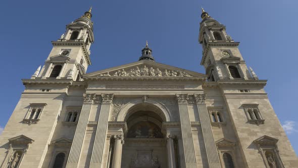 Entrance to St Stephen's Basilica
