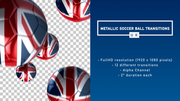 Metallic Soccer Ball Transitions - UK