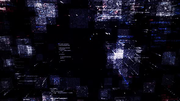 Digital program codes moving asymmetrically alt