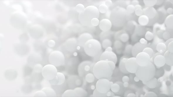 Clean Particles Background