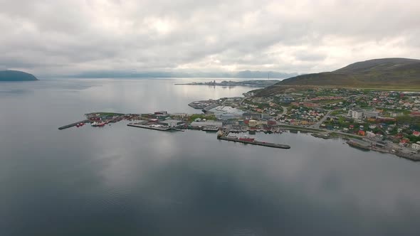 Hammerfest City, Finnmark, Norway alt