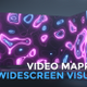 Neon Shapes Widescreen Loop - VideoHive Item for Sale