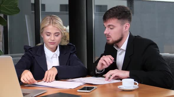 Business People Discussing Over Lunch Work Current Affairs alt