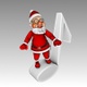 Santa 3D Character - Dance on Musical Note - VideoHive Item for Sale