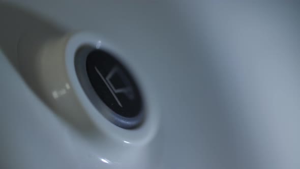 Man Press Espresso Button Macro