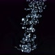 Diamonds falling against Black Background, Slow motion 4K - VideoHive Item for Sale