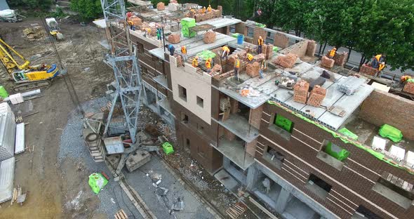 Construction Of The New Building alt