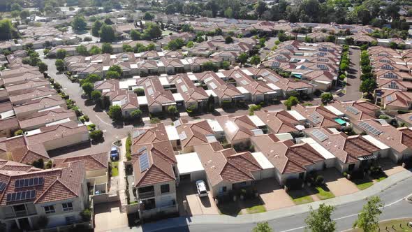 Aerial View of Houses