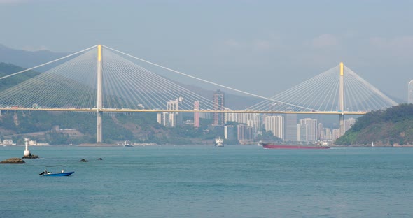 Hong Kong Ting kau bridge  alt