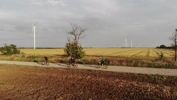Bicycle and Wind Power