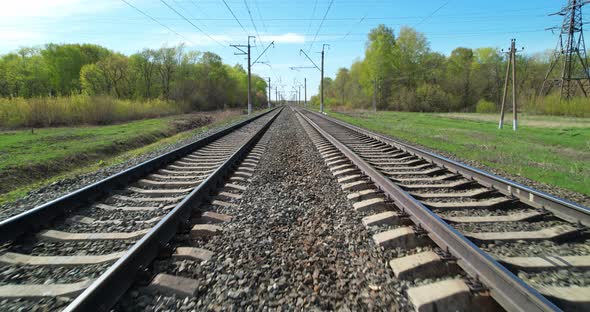 Span Between Railroad Tracks