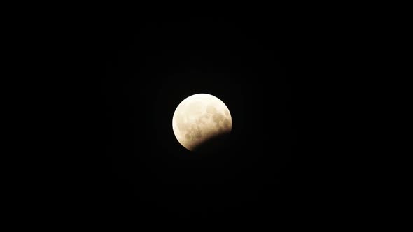 8K Obscuration with Lunar Eclipse