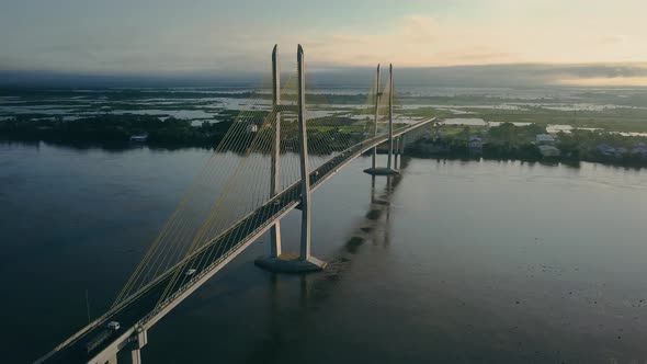 Aerial Footage  The Bridge 4k