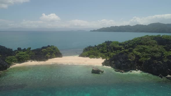 Seascape of Caramoan Islands, Camarines Sur, Philippines alt