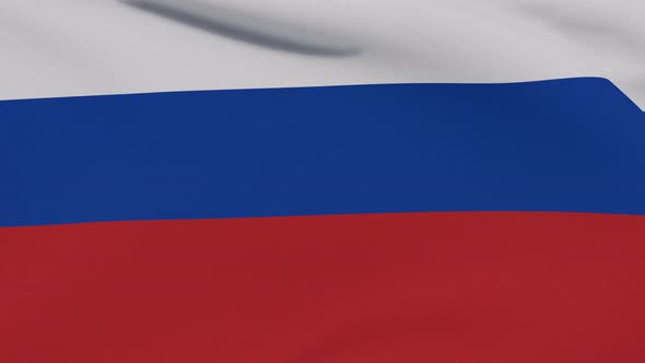 Flag Russia Patriotism National Freedom Seamless Loop