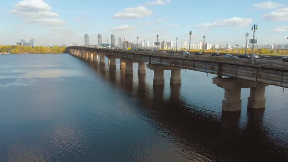 The Bridge Over the Dnieper River, Kiev, Ukraine