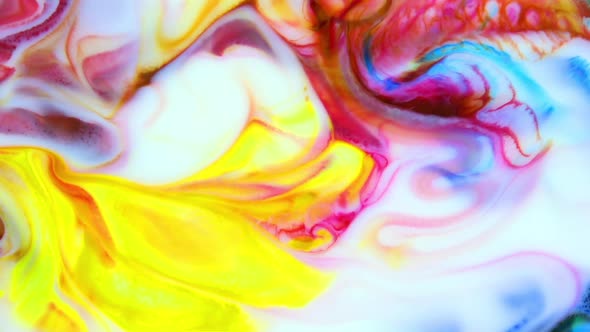 Abstract Colorful Sacral Liquid Waves Texture 521 alt