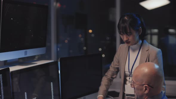 IT Department Colleagues Talking alt