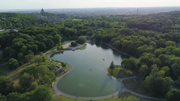 Aerial view of Beaver Lake alt