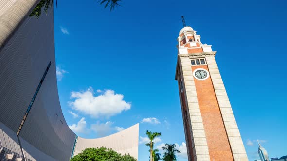 Hong Kong clock tower in Tsim Sha Tsui alt