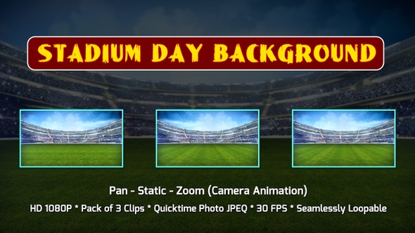 Stadium Day Background 1