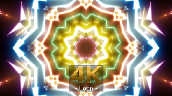 Bright Multi Shape Light Show 4K 03 alt